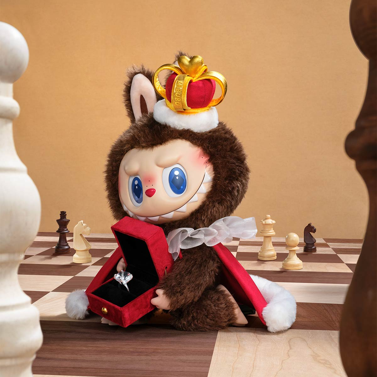 LABUBU – The Monsters Let’s Checkmate Series – Vinyl Plush Doll