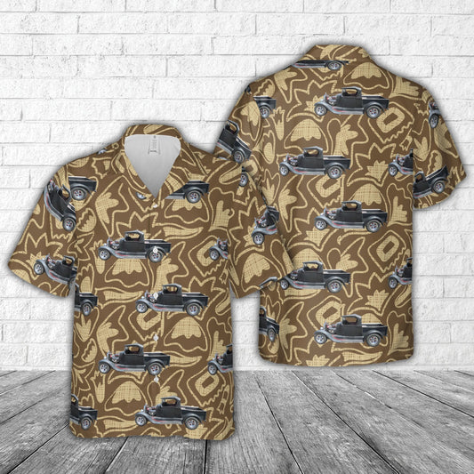 1929-31 Ford Pickup Hot Rod Hawaiian Shirt