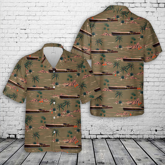 1930 Gar Wood racing boat Miss America IX Hawaiian Shirt