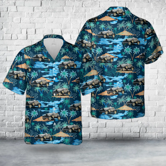 1931 Ford Model A DeLuxe Roadster Hawaiian Shirt