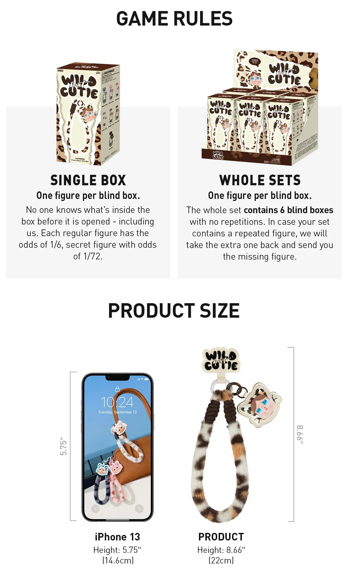 CRYBABY Wild but Cutie Series-Phone Charm