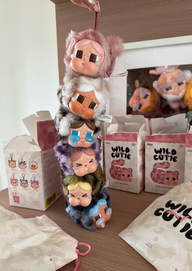 CRYBABY Wild but Cutie Series - Vinyl Plush Pendant Blind Box