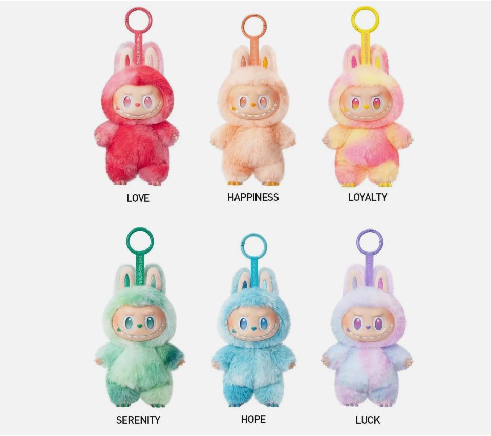Labubu POP MART THE MONSTERS Big into Energy Series-Vinyl Plush Pendant Blind Box - Labubu version 3 (auth)