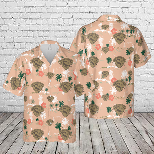 WW2 British Special Forces - Long Range Desert Group LRDG Hawaiian Shirt