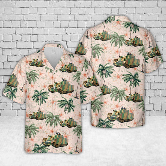 WWII German Sd.Kfz.166 Assault Tank IV Brummbar Hawaiian Shirt