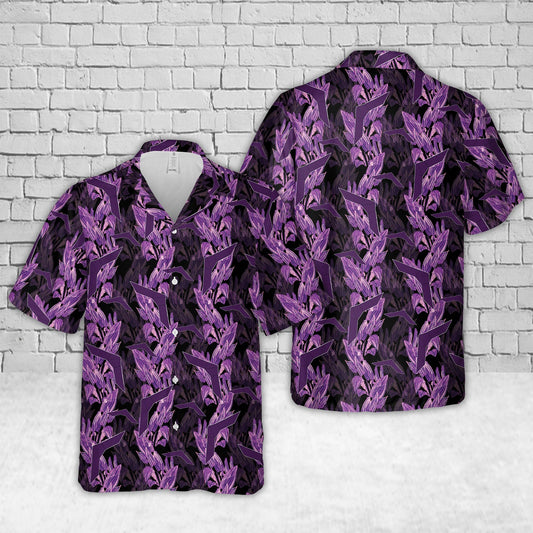 Workers' Memorial Day Ribbon Hawaiian Shirt