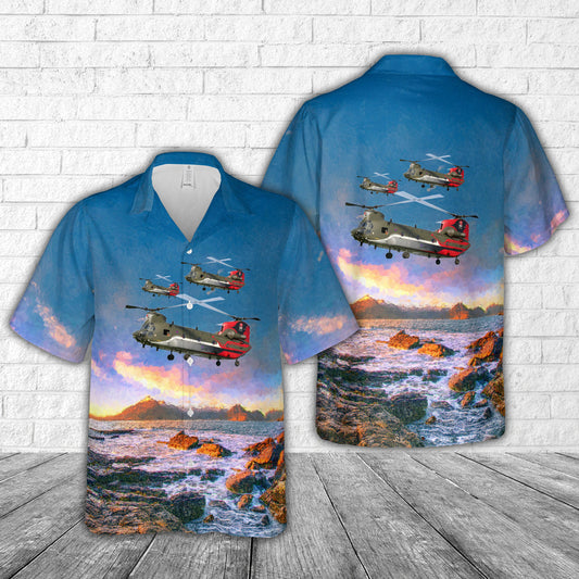 ZA712 - Boeing Chinook HC4 - No. 18 Squadron, RAF Hawaiian Shirt