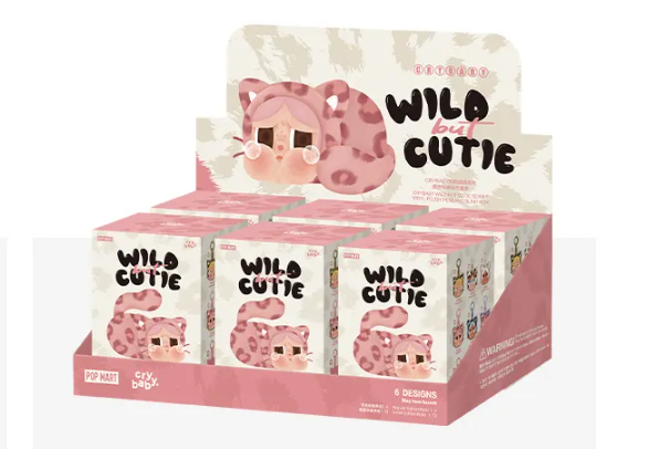 CRYBABY Wild but Cutie Series - Vinyl Plush Pendant Blind Box